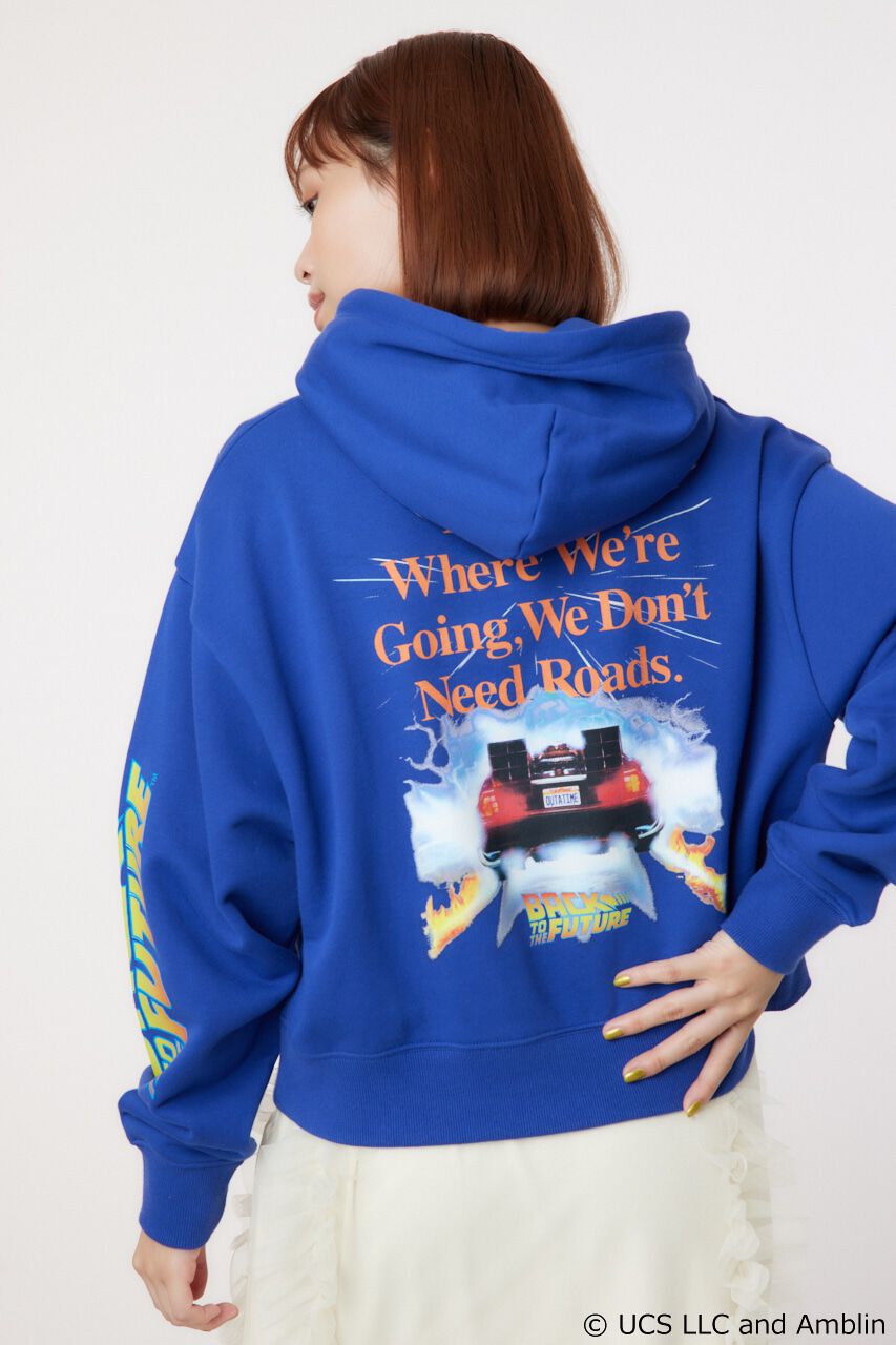 RODEO CROWNS「(BACK TO THE FUTURE)スウェットパーカー」|パーカー|BLU