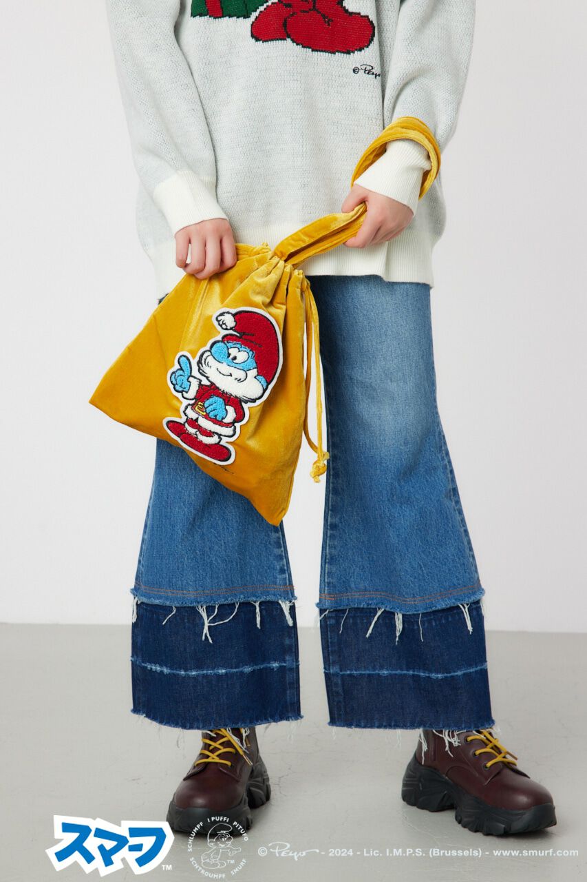 RODEO CROWNS「(THE SMURFS)ベロアトートバッグ」|その他|