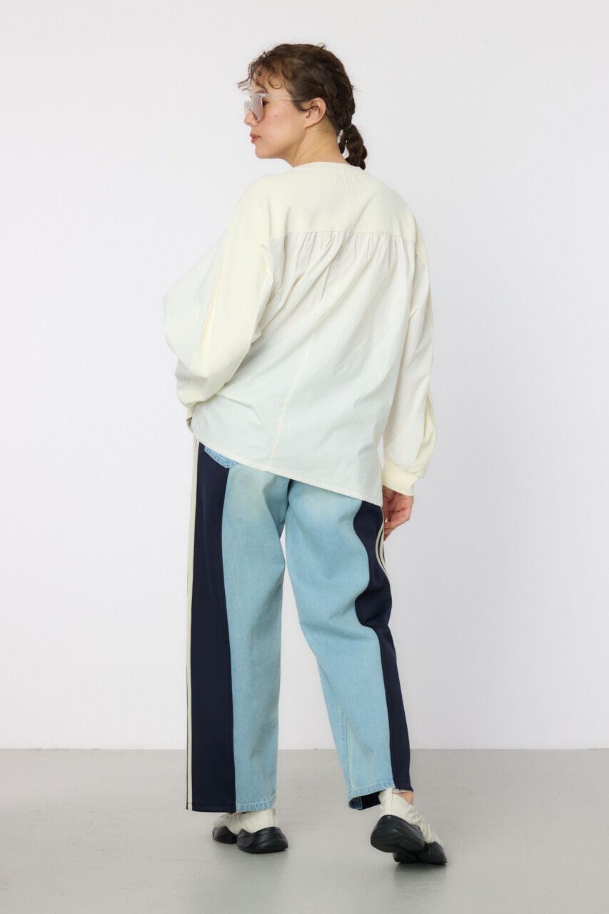 RODEO CROWNS「ピグメントバック切替トップス」|Tシャツ・カットソー|