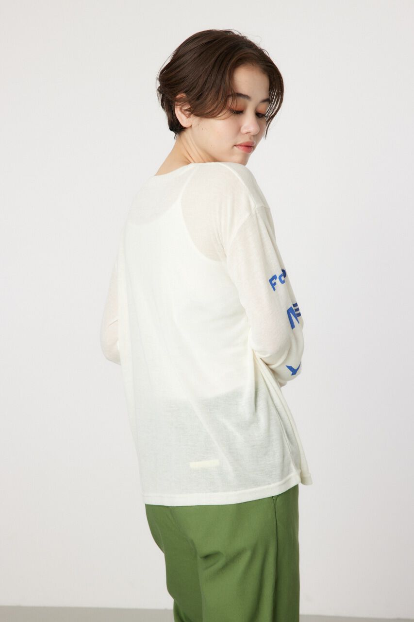 RODEO CROWNS「NeotericシアーロングスリーブTシャツ」|Tシャツ・カットソー|