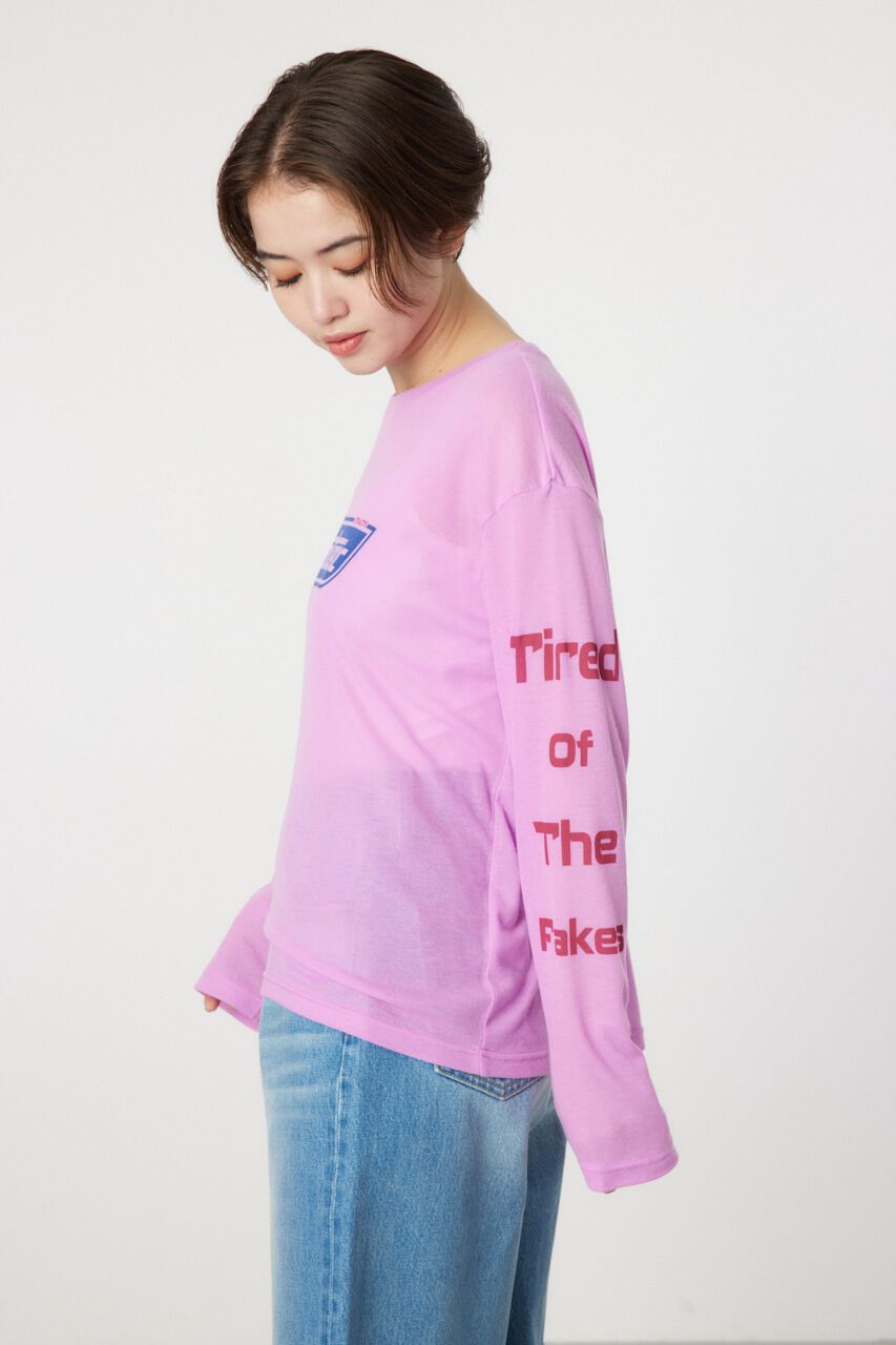 RODEO CROWNS「NeotericシアーロングスリーブTシャツ」|Tシャツ・カットソー|