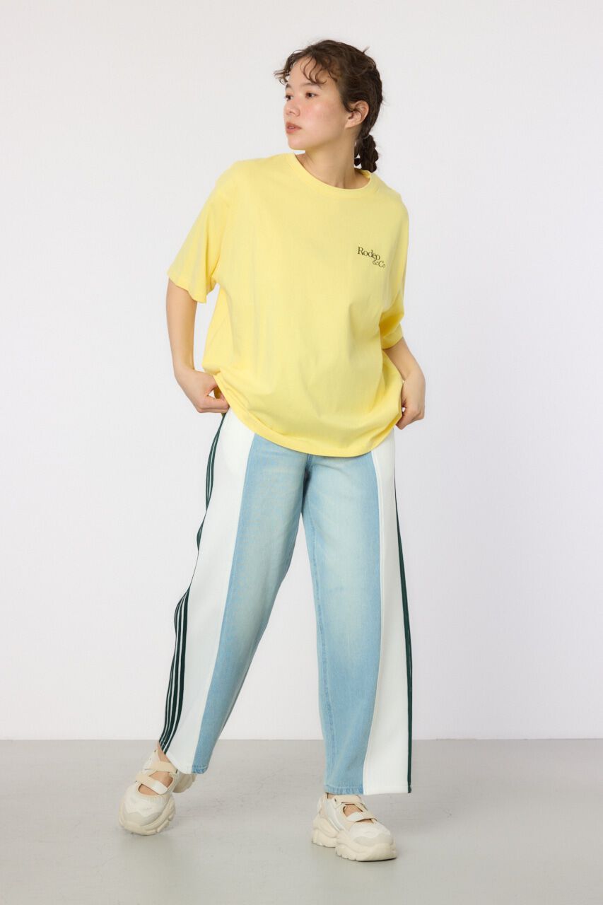 RODEO CROWNS「Flower Logo Embroidery Tシャツ」|Tシャツ・カットソー|