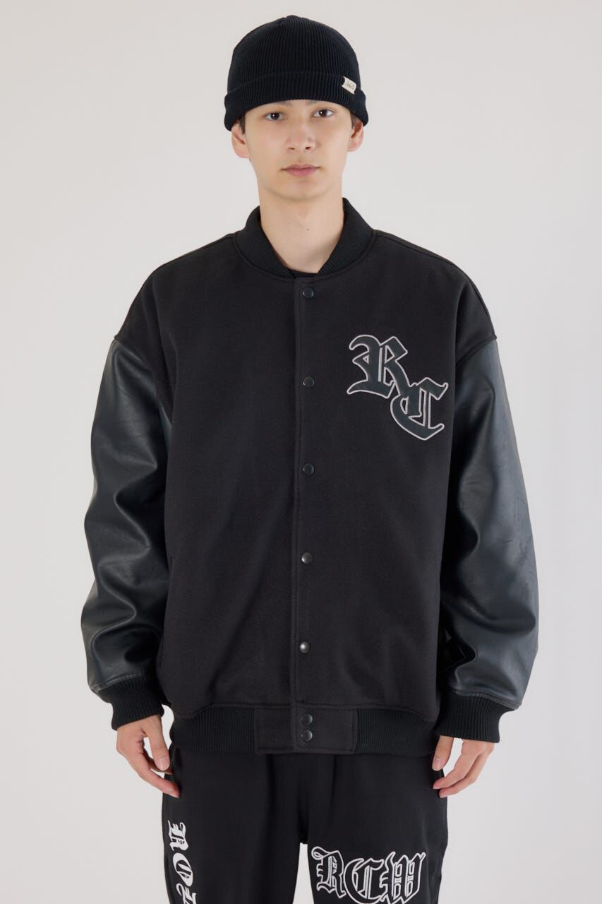 RODEO CROWNS「Blackletter スタジャン」|ブルゾン・スタジャン|