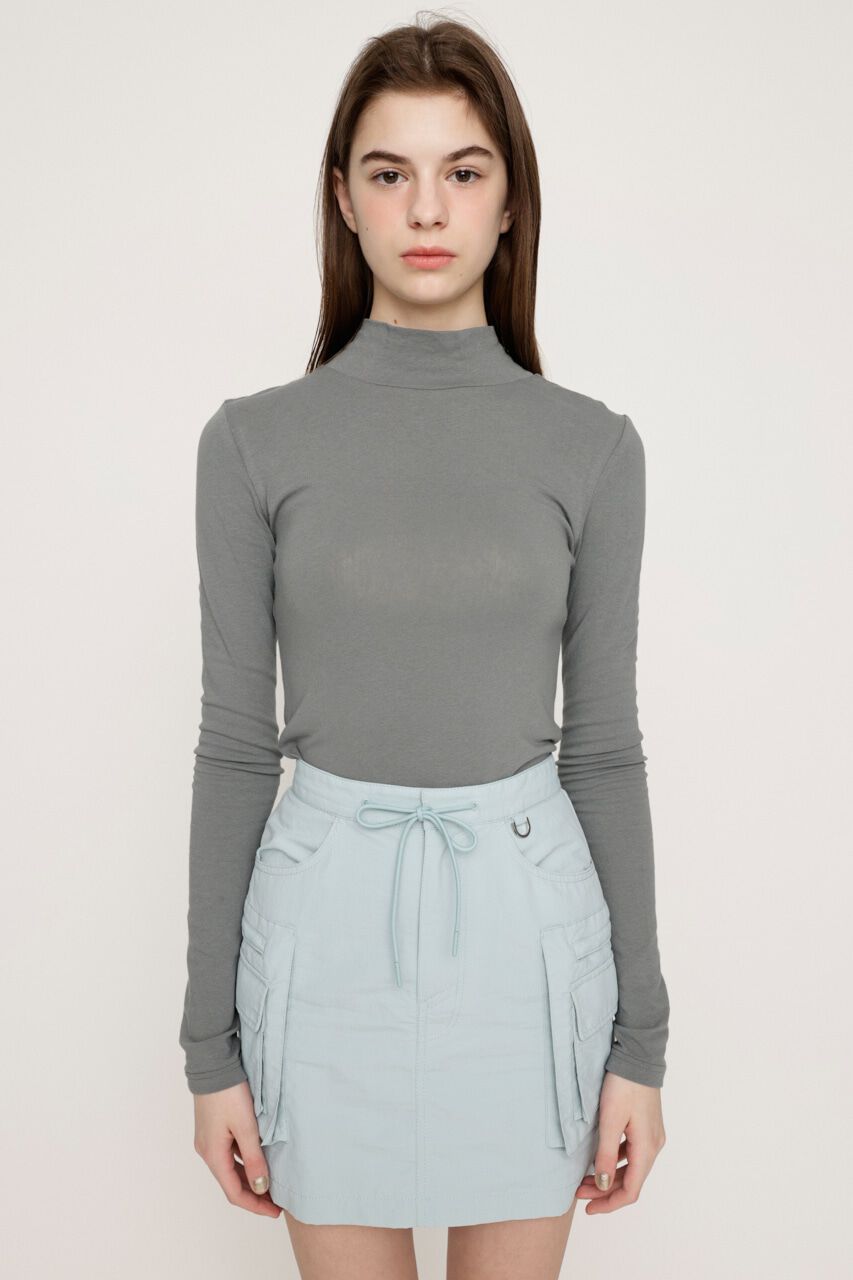 SLY「SMOOTH TOUCH H／N トップス」|Tシャツ・カットソー|GRY