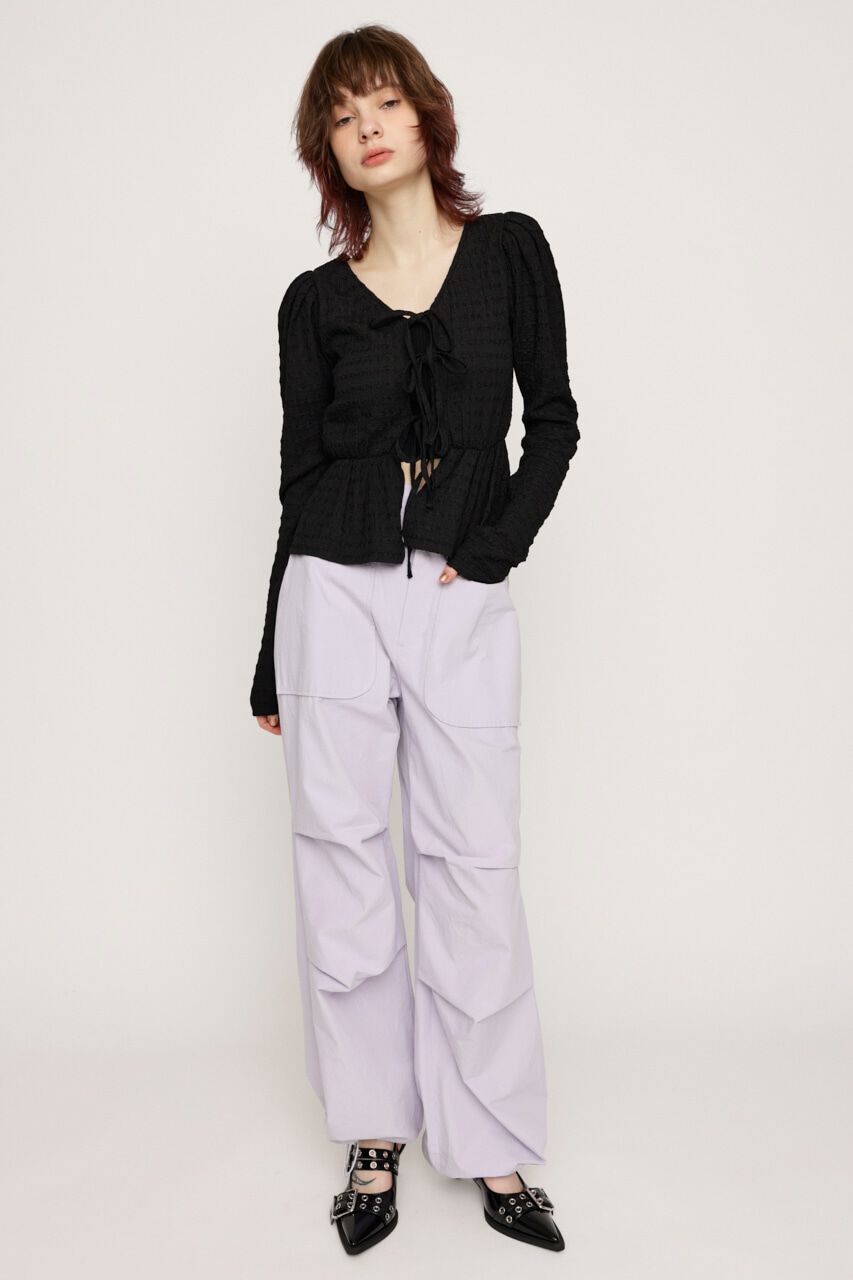 SLY「2WAY SWELLING JQ PUFF トップス」|Tシャツ・カットソー|