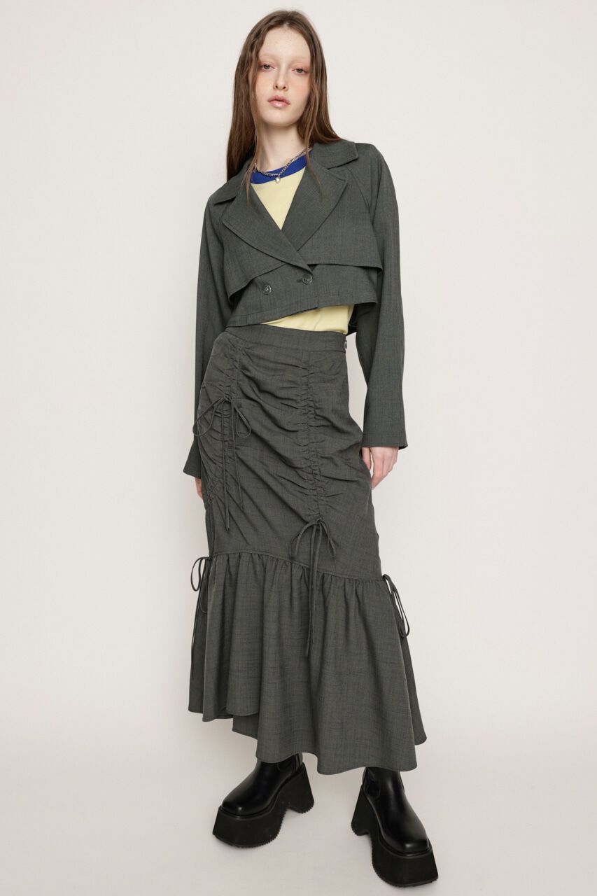 SLY「ASYMMETRY GATHER スカート」|スカート|