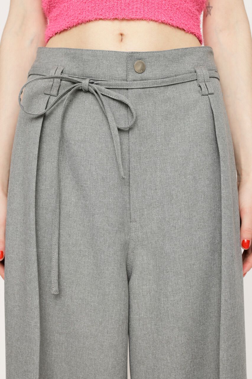 SLY「WAIST TIE STRAIGHT WIDE パンツ」|その他|