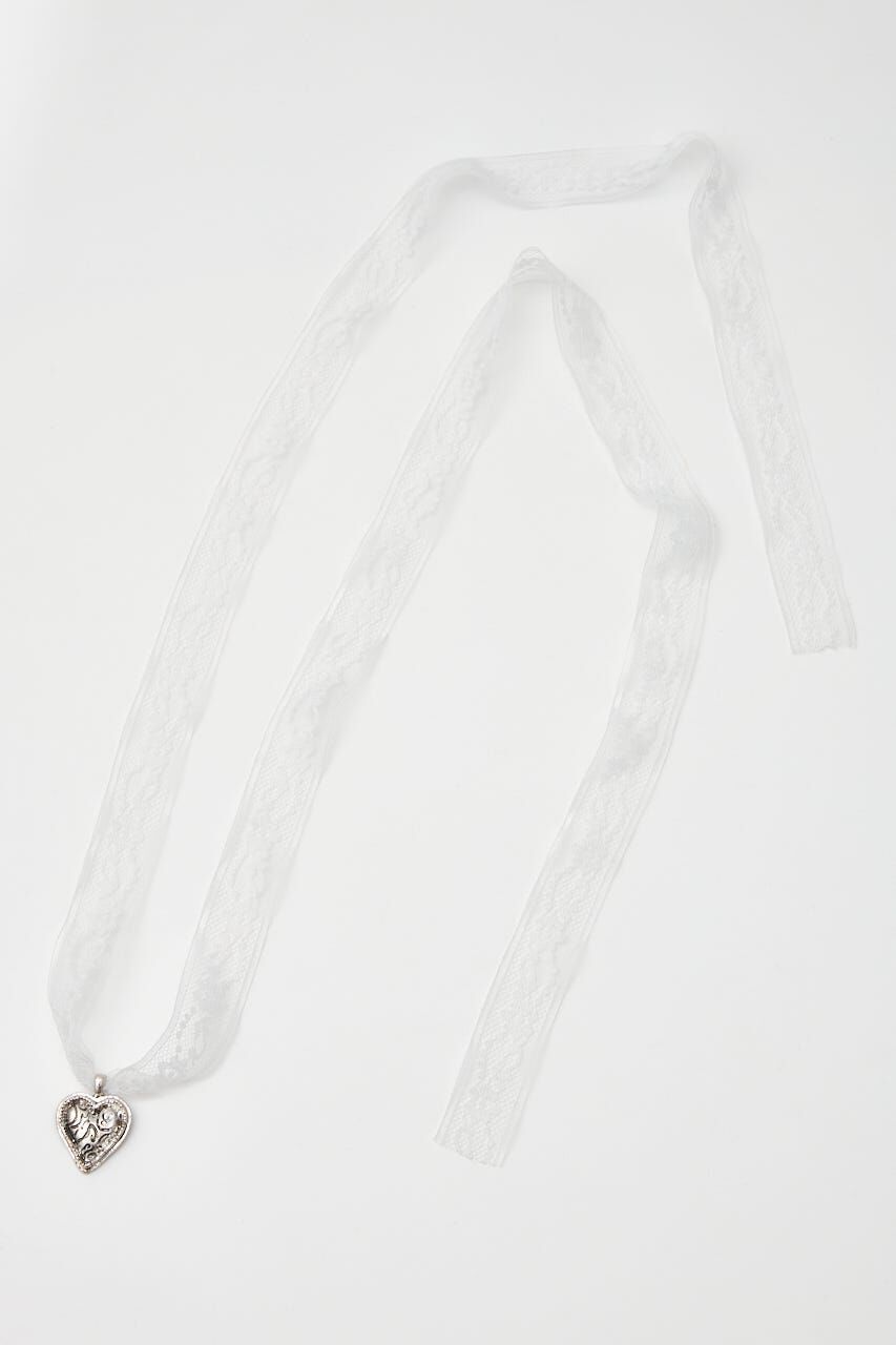 SLY「HEART MOTIF LACE チョーカー」|ネックレス|