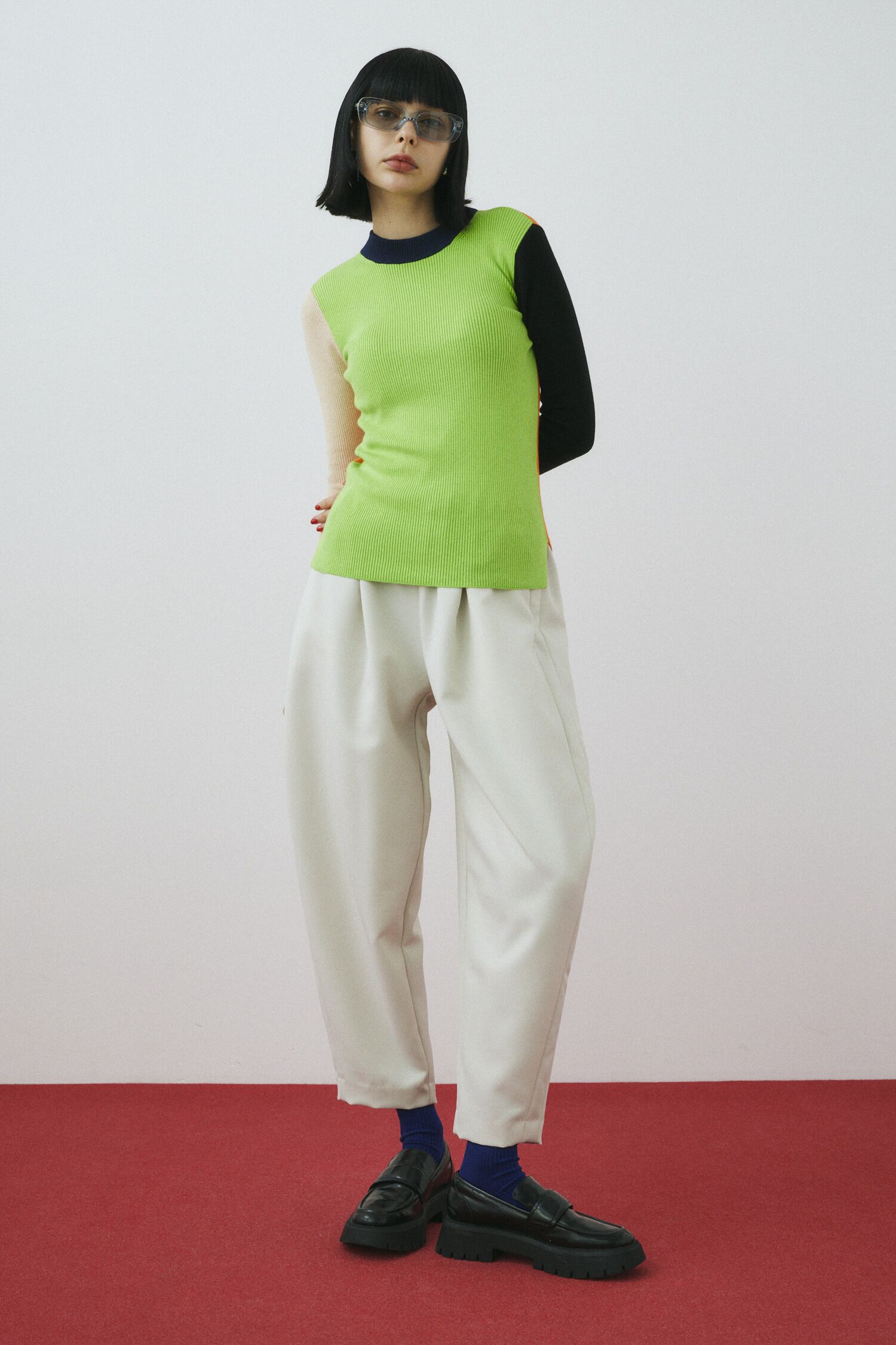 HeRIN.CYE「Cocoon pants」|その他|O/WHT1