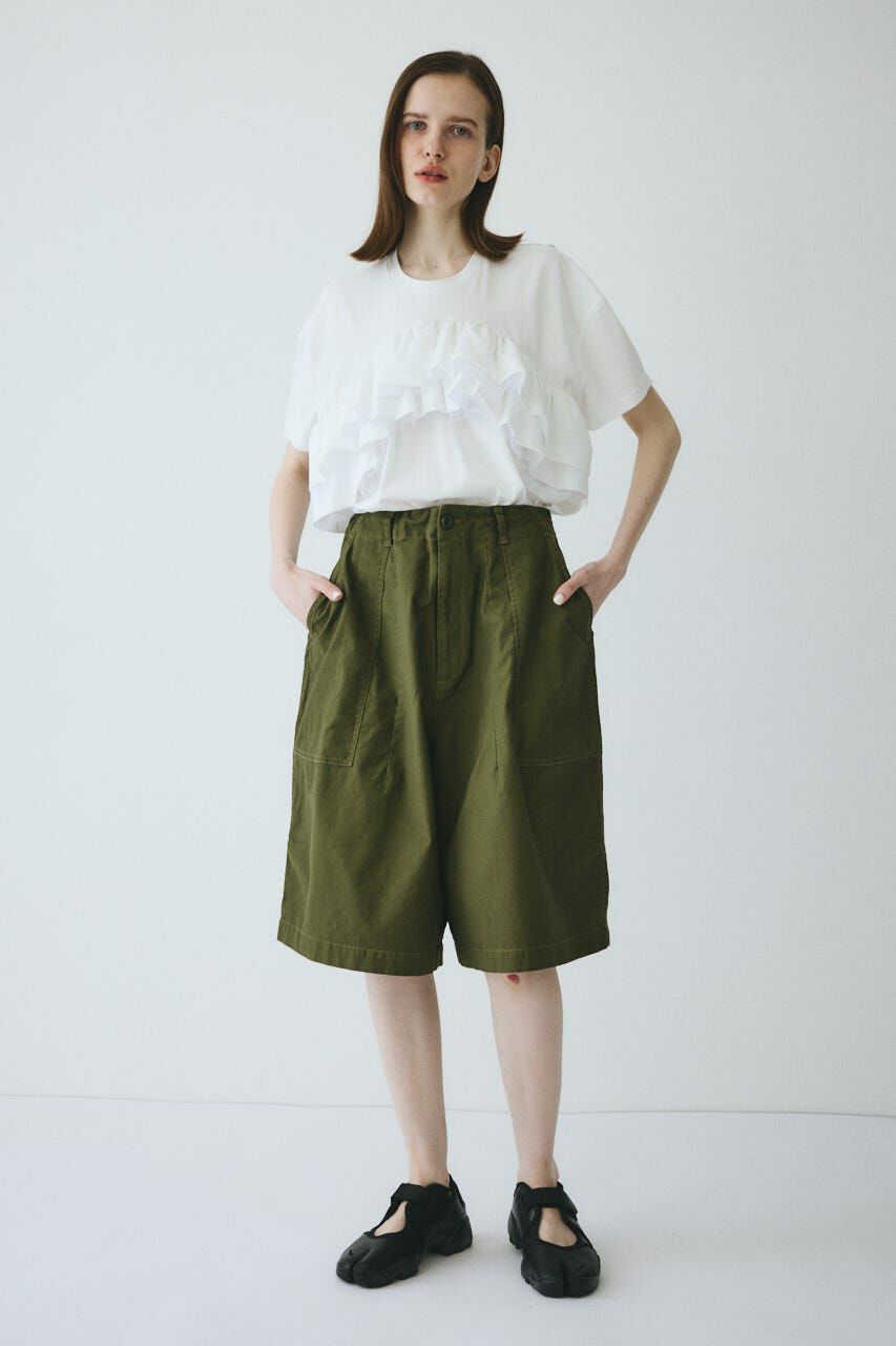 HeRIN.CYE「Round form baker half pants」|その他|
