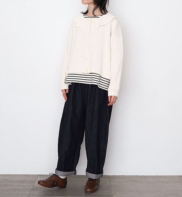 オオカミとフクロウ「オオカミと月星の遊園地」|カーディガン|