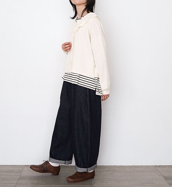 オオカミとフクロウ「オオカミと月星の遊園地」|カーディガン|