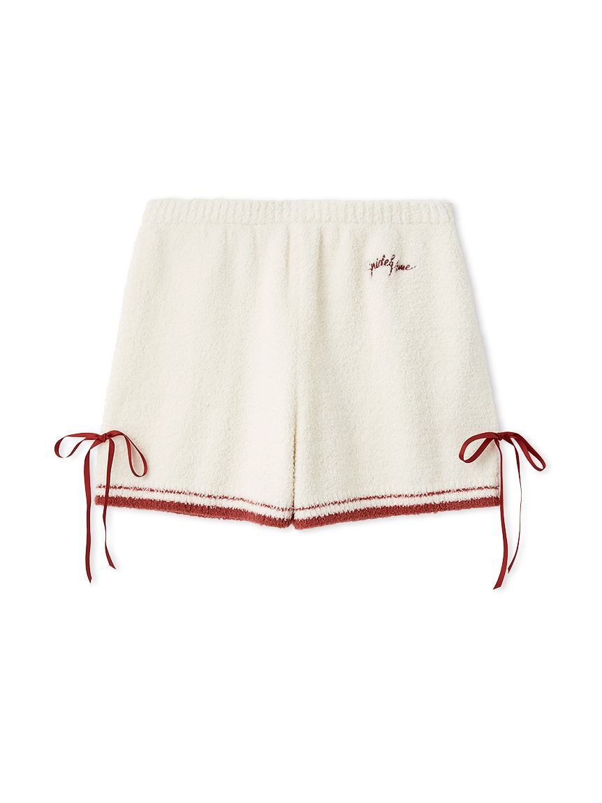 SNIDEL HOME「【Milcrea】リボンニットショートパンツ」|ルームウェア|