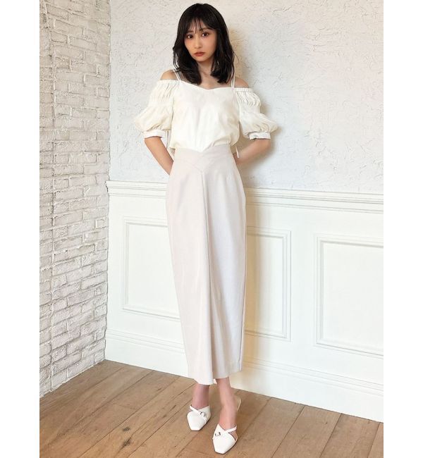 RESEXXY「ボリュームスリーブオフショルブラウス」|シャツ・ブラウス|