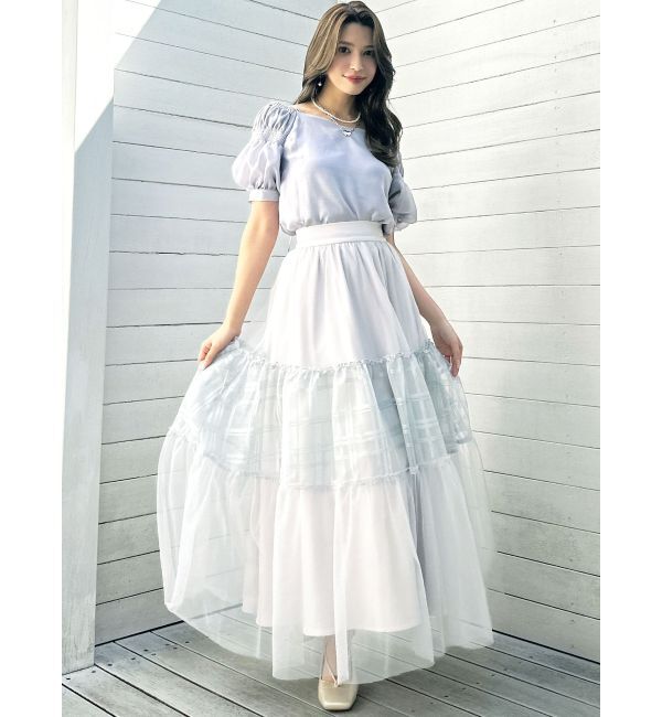 RESEXXY「ボリュームスリーブオフショルブラウス」|シャツ・ブラウス|