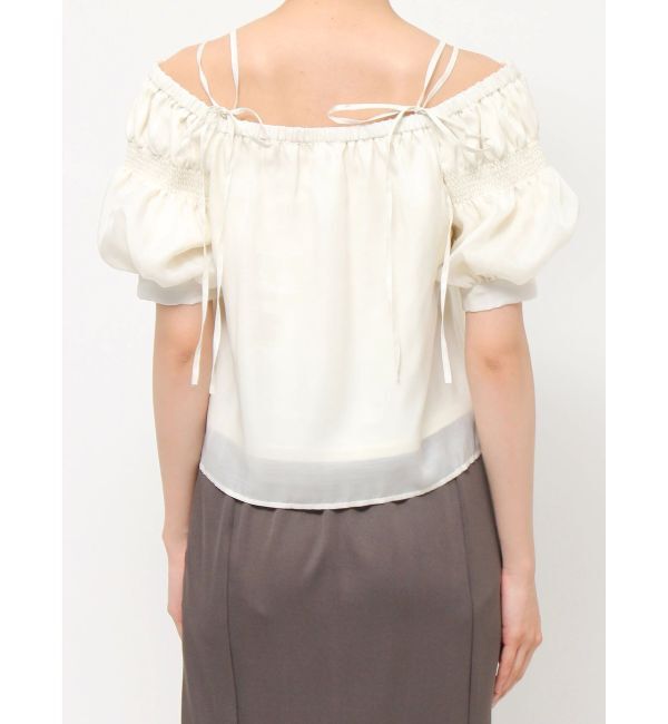 RESEXXY「ボリュームスリーブオフショルブラウス」|シャツ・ブラウス|