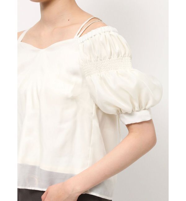 RESEXXY「ボリュームスリーブオフショルブラウス」|シャツ・ブラウス|