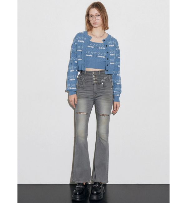 EMODA「ハートチェーンローファー」|ローファー|