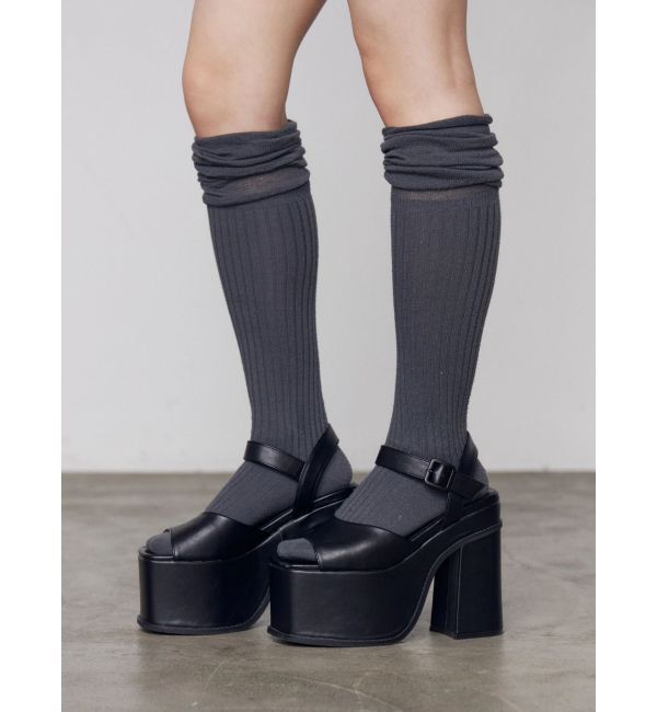 EMODA「スキンラインバルキーサンダル」|サンダル|