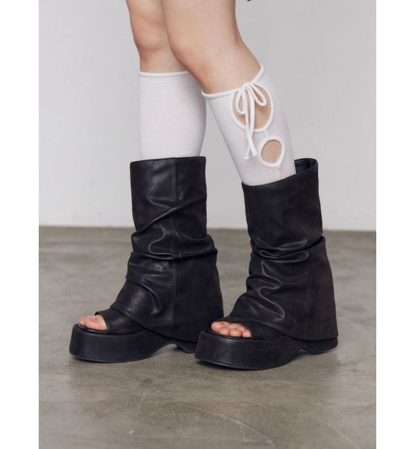 EMODA「ウェッジヒールカバーサンダル」|サンダル|