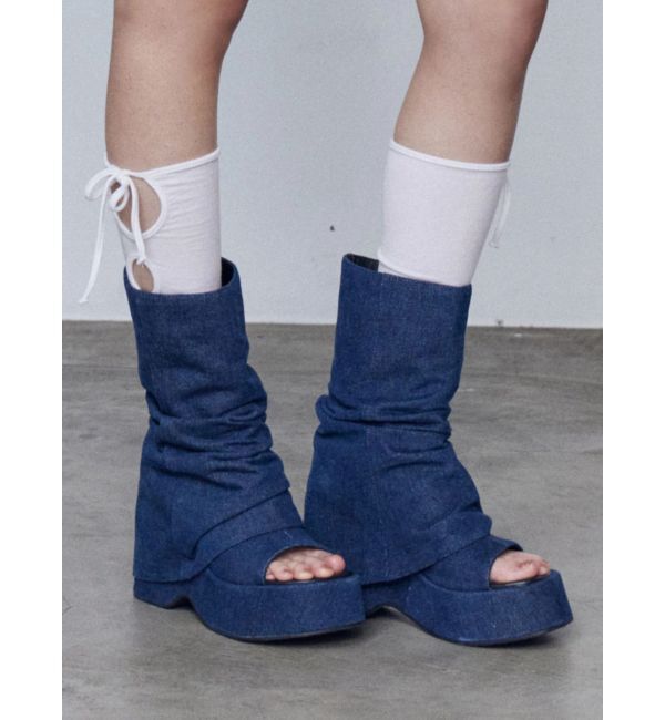 EMODA「ウェッジヒールカバーサンダル」|サンダル|