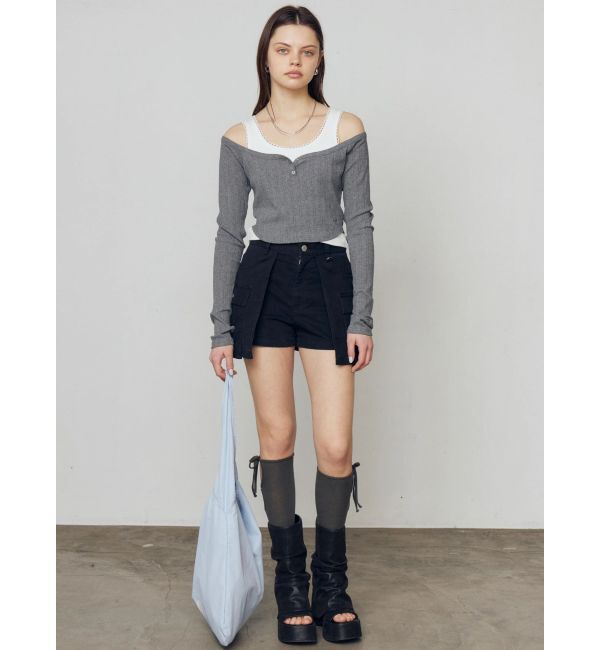 EMODA「ウェッジヒールカバーサンダル」|サンダル|