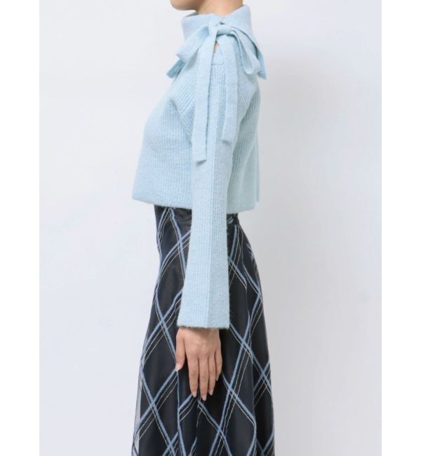MERCURYDUO「2WAYアシメカラーニット」|ニット・セーター|