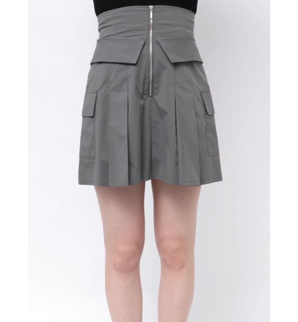 MERCURYDUO「タフタコルセットミニスカパン」|スカート|