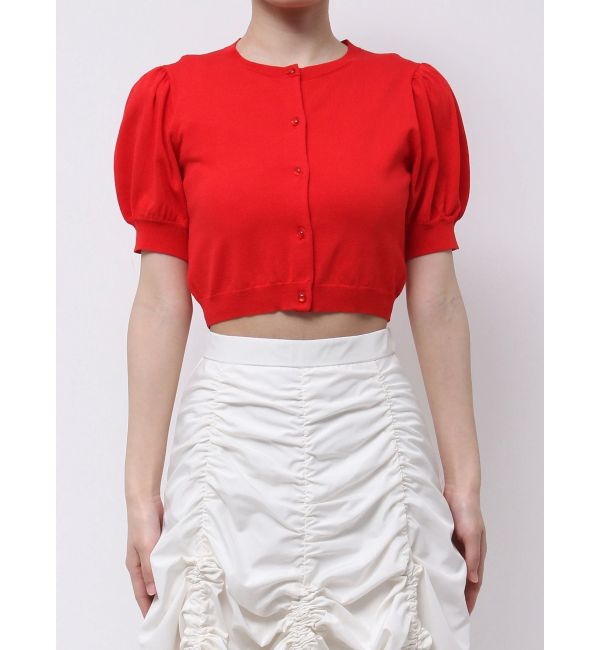 MERCURYDUO「クロップドニットアンサンブル」|カーディガン|