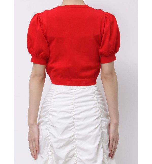 MERCURYDUO「クロップドニットアンサンブル」|カーディガン|