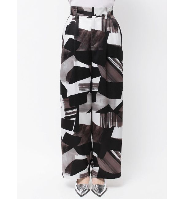 MERCURYDUO「【OUNNOUN】バックサテンタックパンツ」|その他|