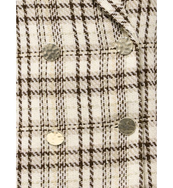 MERCURYDUO「オリジナルロービングチェックPコート」|その他|