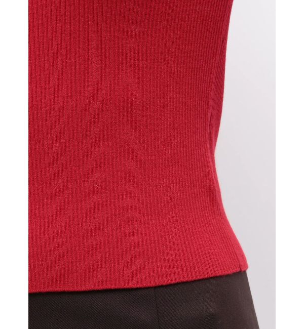 MERCURYDUO「アシメドレープコンパクトニット」|ニット・セーター|