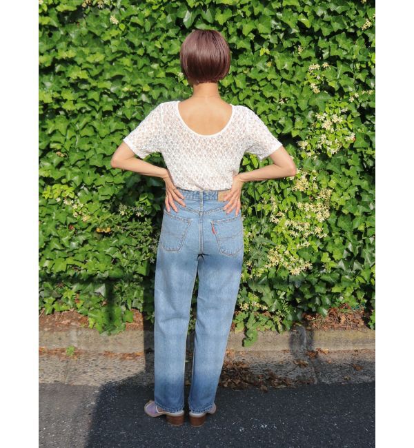 Ungrid「ヴィンテージスリムストレートデニム」|デニム|