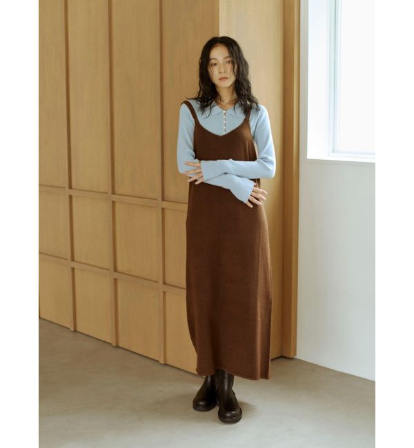 Ungrid「ボタンデザインニットカーディガン」|ニット・セーター|