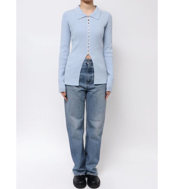 Ungrid「ボタンデザインニットカーディガン」|ニット・セーター|