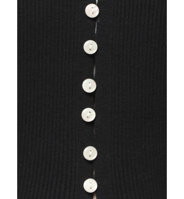 Ungrid「ボタンデザインニットカーディガン」|ニット・セーター|