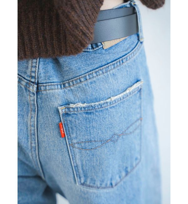 Ungrid「ヴィンテージルーズストレートデニム」|デニム|