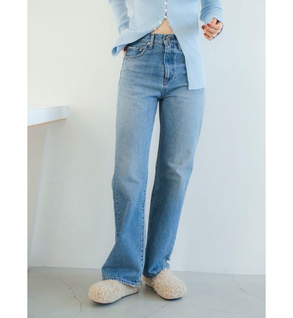 Ungrid「ヴィンテージルーズストレートデニム」|デニム|