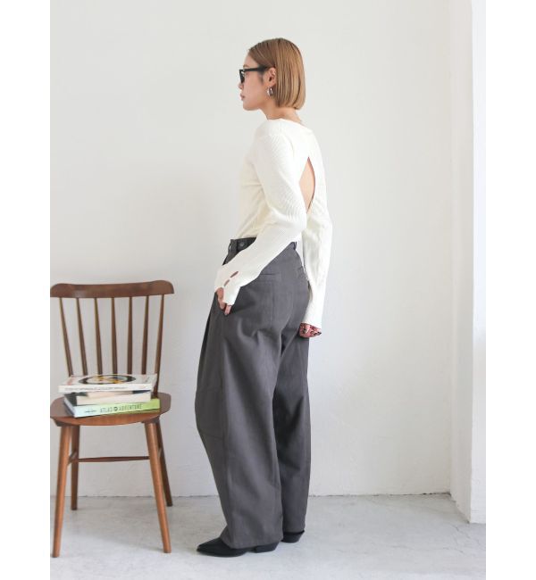 Ungrid「バックデザインニット」|ニット・セーター|