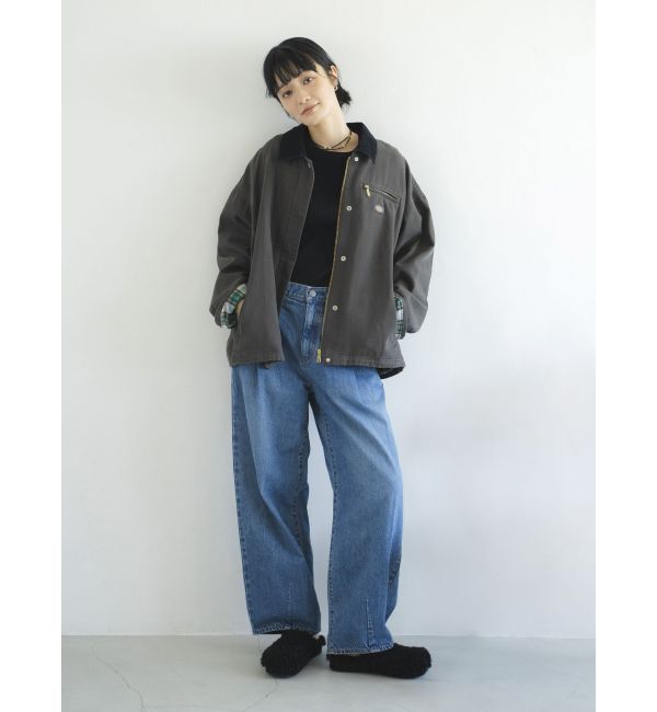 Ungrid「Dickies別注 バイカラーブルゾン」|ブルゾン・スタジャン|