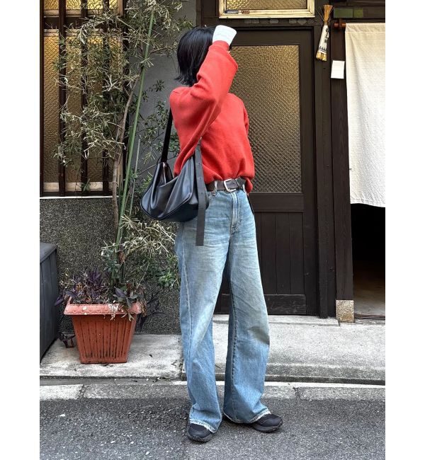 Ungrid「カシミヤ混スムース編みルーズニット」|ニット・セーター|