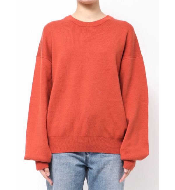Ungrid「カシミヤ混スムース編みルーズニット」|ニット・セーター|