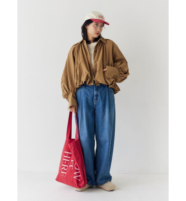 Ungrid「ビッグロゴトートバッグ」|トートバッグ|