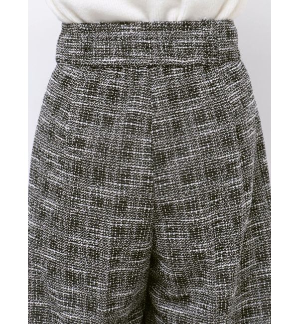 LAGUNAMOON「カットツイードフロントZIPパンツ」|その他|