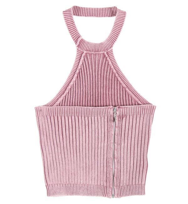 EVRIS「Eモチーフピグメントチョーカーベアニットトップス」|ニット・セーター|