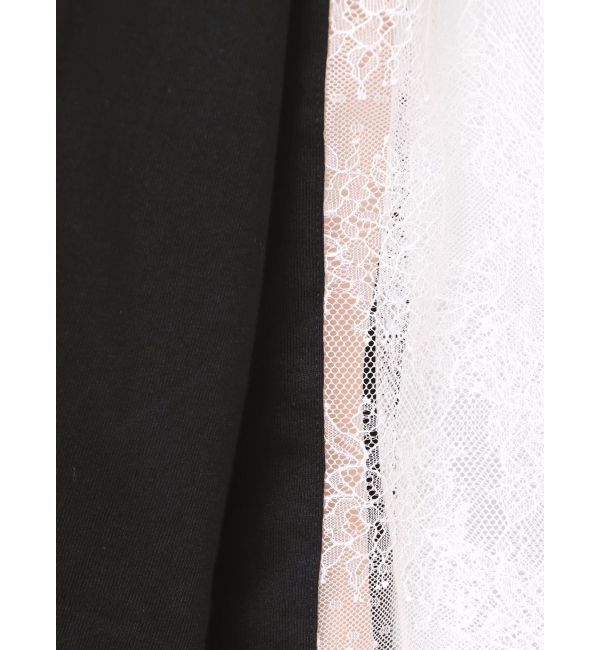 EVRIS「レースコンビBIGロンT」|Tシャツ・カットソー|