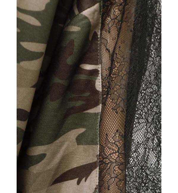 EVRIS「レースコンビBIGロンT」|Tシャツ・カットソー|