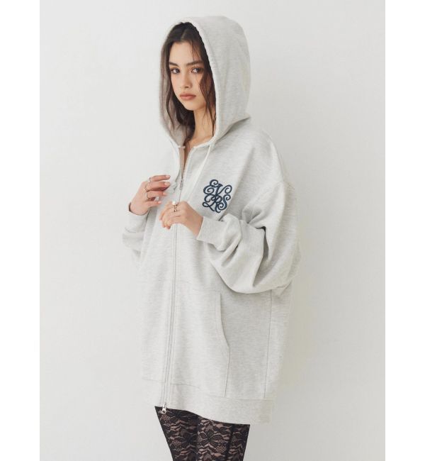 EVRIS「Lovingグラフィックジップパーカー」|パーカー|