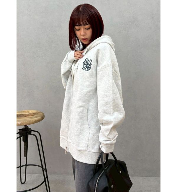 EVRIS「Lovingグラフィックジップパーカー」|パーカー|